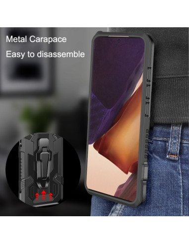 Cover Galaxy Note 20 Ultra Antiurto Rosso Nero | Melacompro