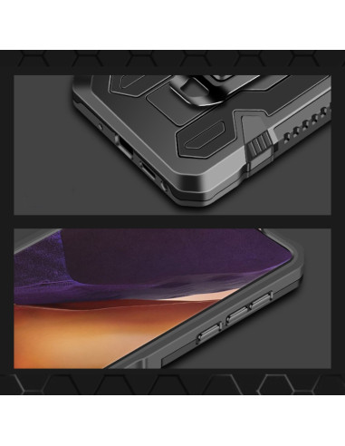 Cover Galaxy Note 20 Ultra Antiurto Rosso Nero | Melacompro