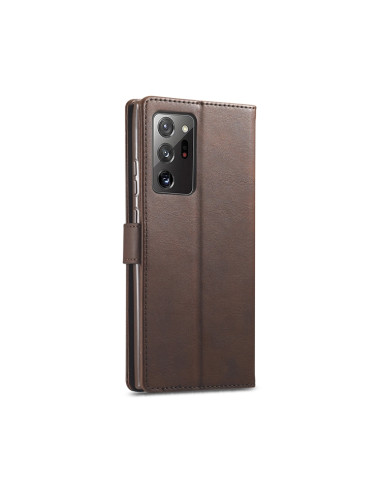 Cover Galaxy Note 20 Ultra Pelle Flip Marrone | Melacompro