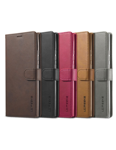 Cover Galaxy Note 20 Ultra Pelle Flip Marrone | Melacompro