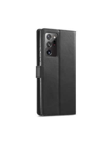 Cover Galaxy Note 20 Ultra Pelle Nero | Melacompro