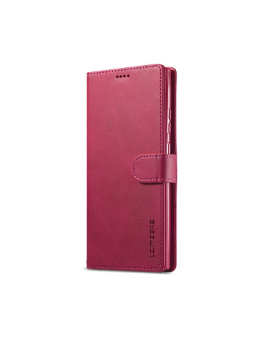 Cover Galaxy Note 20 Ultra Pelle Flip Rosso | Melacompro