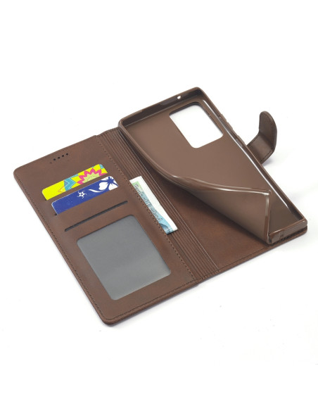 Cover Galaxy Note 20 Ultra Pelle Flip Rosso | Melacompro