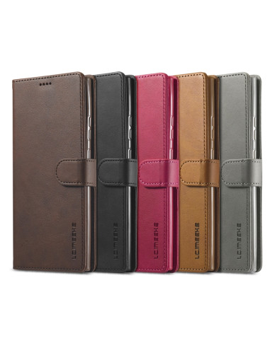 Cover Galaxy Note 20 Ultra Pelle Flip Rosso | Melacompro