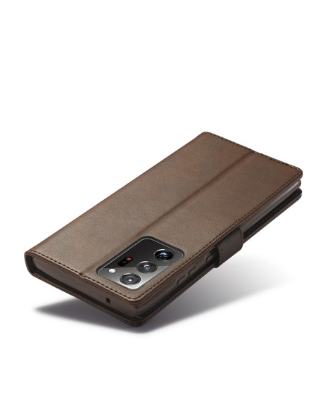 Cover Galaxy Note 20 Ultra Pelle Flip Giallo | Melacompro