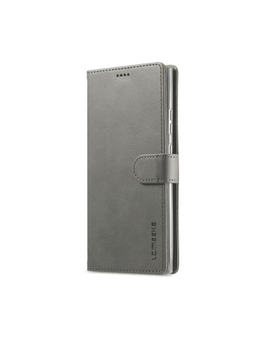 Cover Galaxy Note 20 Ultra Pelle Flip Grigio | Melacompro