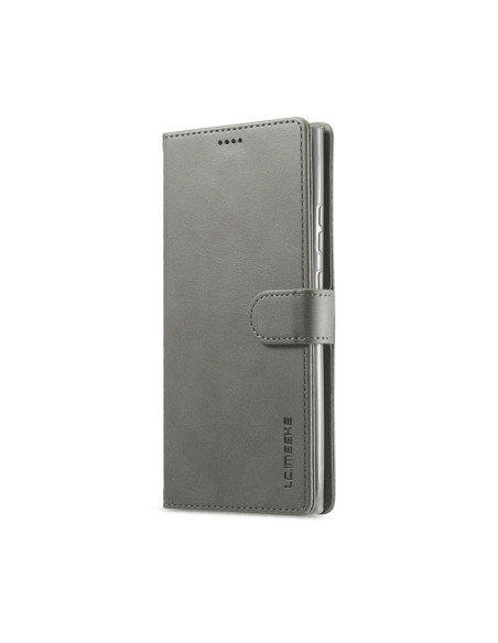 Cover Galaxy Note 20 Ultra Pelle Flip Grigio | Melacompro