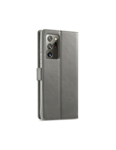 Cover Galaxy Note 20 Ultra Pelle Flip Grigio | Melacompro