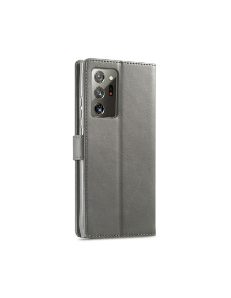 Cover Galaxy Note 20 Ultra Pelle Flip Grigio | Melacompro