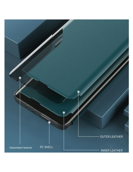 Cover Galaxy Note 20 Ultra Pelle Rosso Nero | Melacompro