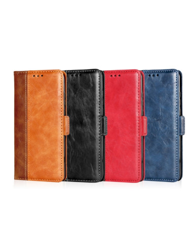 Cover Redmi Note 8 Pro Pelle Portafoglio Nero | Melacompro