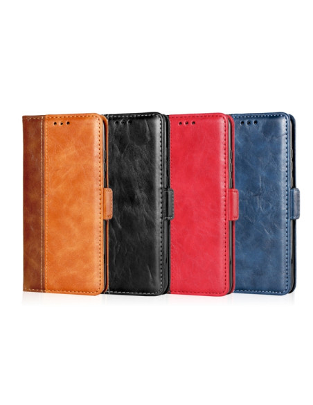 Cover Redmi Note 8 Pro Pelle Portafoglio Nero | Melacompro