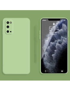 Cover Galaxy S20 Silicone Verde Matcha Matcha Verde | Melacompro 2
