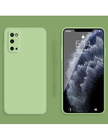 Cover Galaxy S20 Silicone Verde Matcha Matcha Verde | Melacompro