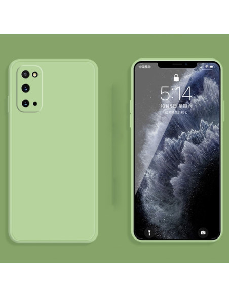 Cover Galaxy S20 Silicone Verde Matcha Matcha Verde | Melacompro