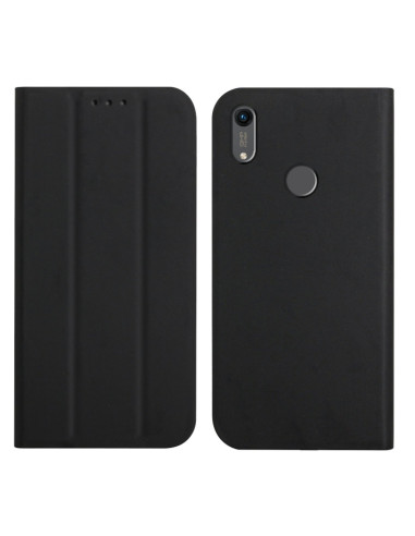 Cover Huawei Y6 2019 Pelle Menta Nero | Melacompro