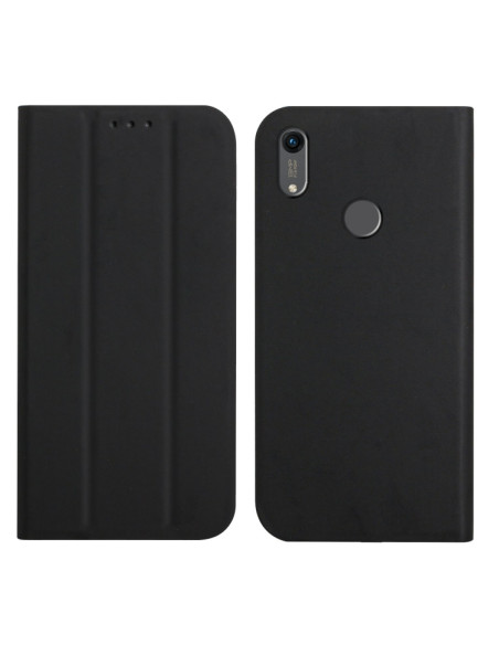 Cover Huawei Y6 2019 Pelle Menta Nero | Melacompro