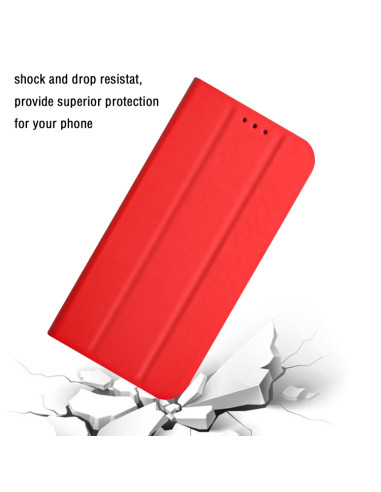 Cover Huawei Y6 2019 Pelle Menta Rosso | Melacompro