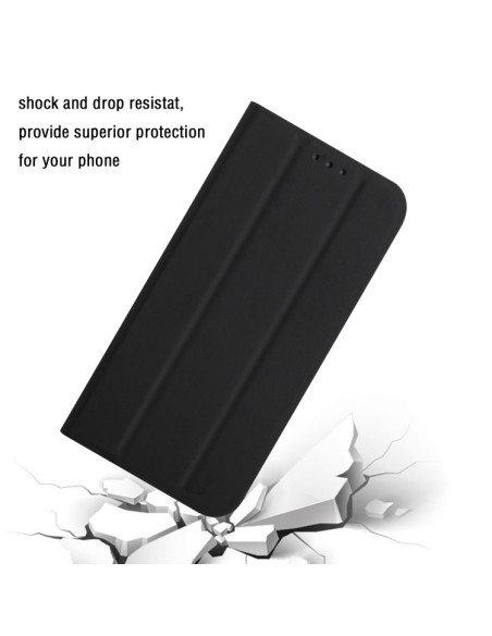 Cover Huawei P Smart 2019 Pelle PU Menta Nero | Melacompro