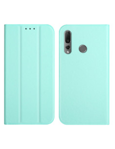 Cover Huawei P Smart Z Pelle Flip Magnetica Nero Menta Verde