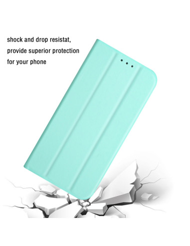 Cover Huawei P Smart Z Pelle Nero Menta Verde | Melacompro