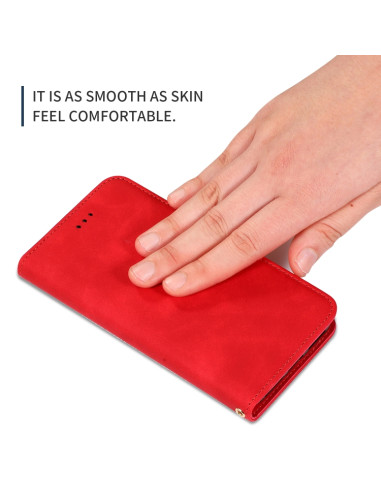 Cover Galaxy Note 10 Pro Pelle Marrone Rosso | Melacompro