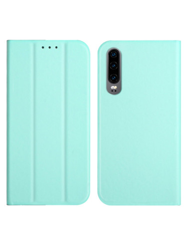 Cover Huawei P30 Pelle a Libro Menta Menta Verde | Melacompro