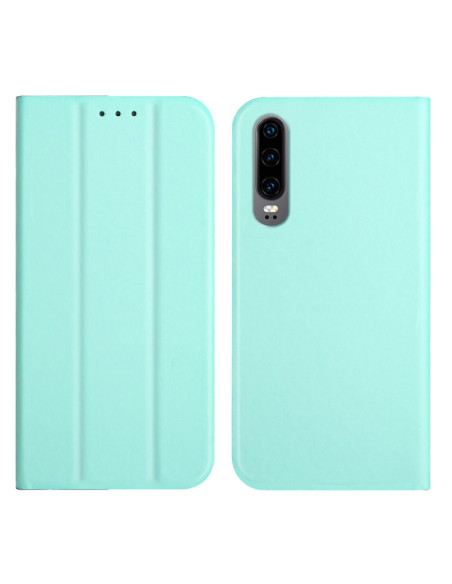 Cover Huawei P30 Pelle a Libro Menta Menta Verde | Melacompro