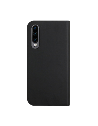 Cover Huawei P30 Pelle a Libro Menta Nero | Melacompro