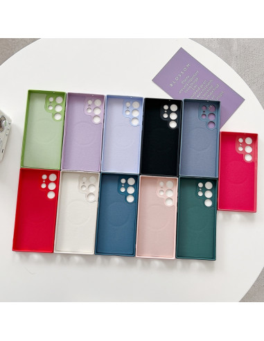 Cover Galaxy S26+ 5G Silicone MagSafe Blu | Melacompro