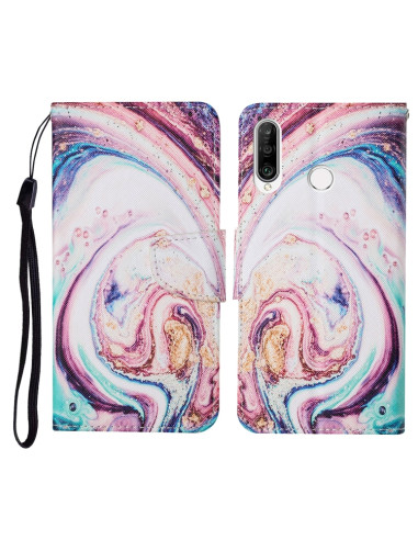 Cover Huawei P30 Lite Pelle Flip | Melacompro