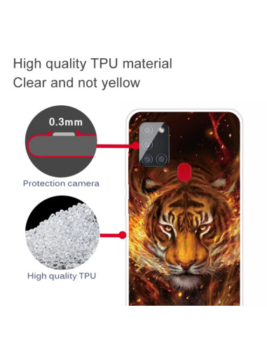 Cover Galaxy A21S TPU Antiurto Trasparente | Melacompro