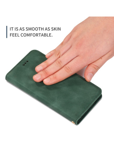 Cover Galaxy Note 10 Pro Pelle Marrone Army Verde | Melacompro