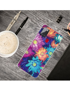 Cover Galaxy A21s TPU Antiurto Crisantemo | Melacompro 2