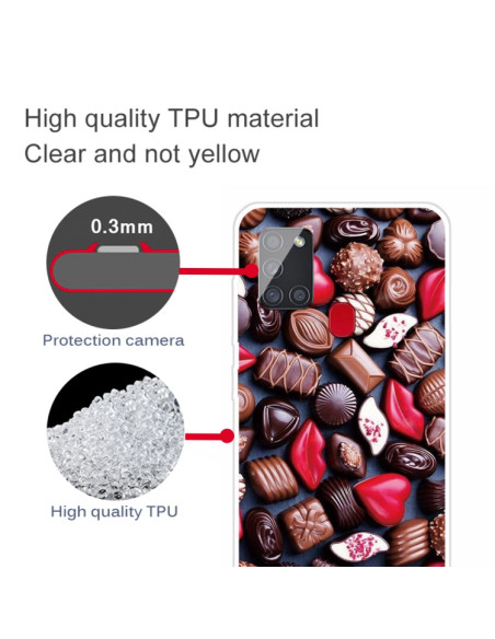 Cover Galaxy A21S TPU Antiurto Trasparente | Melacompro