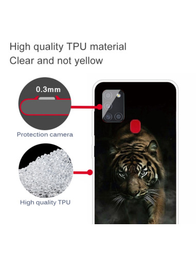 Cover Galaxy A21S TPU Antiurto Trasparente | Melacompro