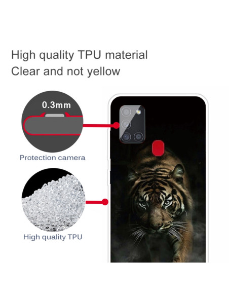 Cover Galaxy A21S TPU Antiurto Trasparente | Melacompro