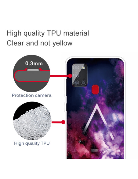 Cover Galaxy A21S TPU Antiurto Trasparente | Melacompro