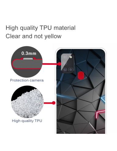 Cover Galaxy A21S TPU Antiurto Trasparente | Melacompro