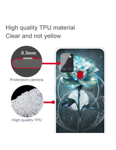 Cover Galaxy A21s TPU Rosa Magica | Melacompro