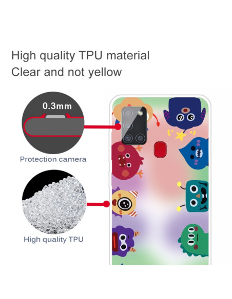 Cover Galaxy A21S TPU Antiurto Trasparente | Melacompro