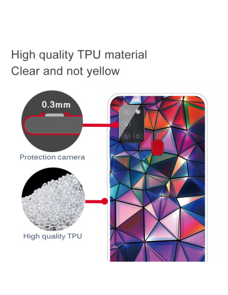 Cover Galaxy A21S TPU Antiurto Trasparente | Melacompro