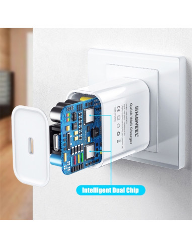 Caricabatterie Auto 75W 4 Porte USB-C | Melacompro