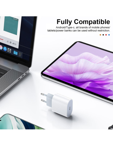 Caricabatterie Auto 75W 4 Porte USB-C | Melacompro