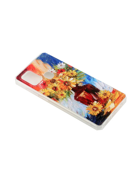 Cover Galaxy A21s TPU Pittura Vaso | Melacompro