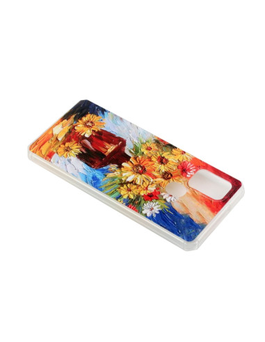 Cover Galaxy A21s TPU Pittura Vaso | Melacompro