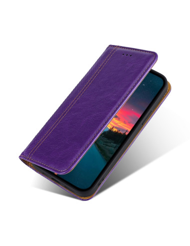 Cover Galaxy A20s Flip Viola con Porta Carte | Melacompro