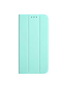 Cover Galaxy A02s Pelle Magnetica Grigia Menta Verde | Melacompro 2