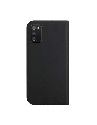 Cover Galaxy A02s Pelle Magnetica Grigia Nero | Melacompro