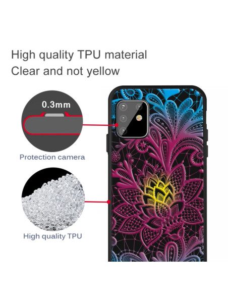 Cover Galaxy A81 TPU Pizzo Scintillante | Melacompro
